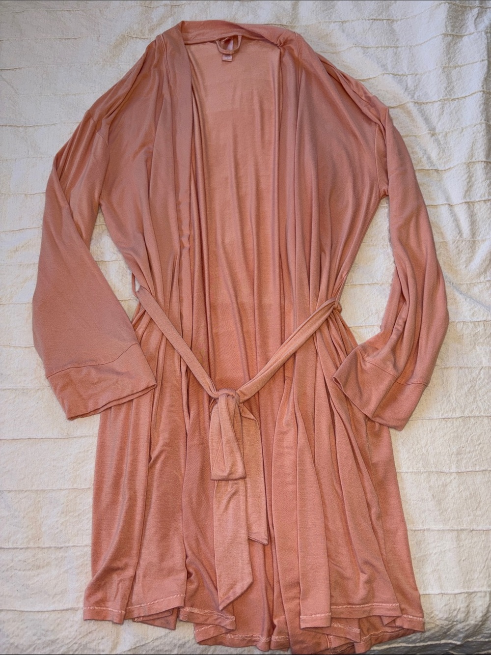 SKIMS Soft Lounge Robe in Peach